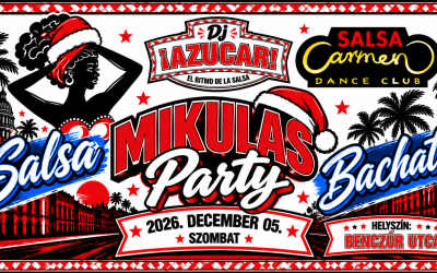 🎅🏼MIKULÁS Party 🧑🏻‍🎄 SALSA & Bachata dance party 🎅🏼💃